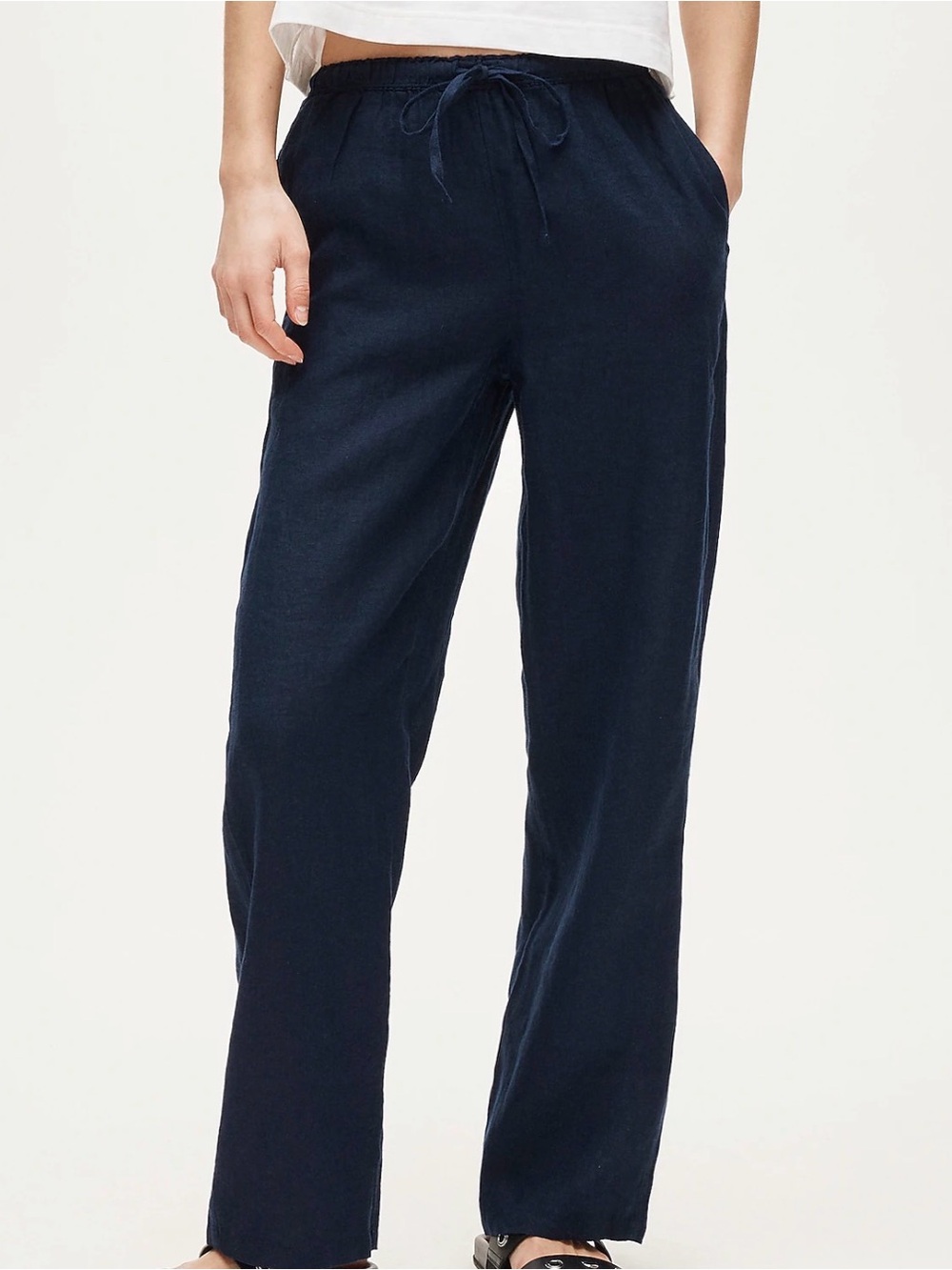 Jcrew Soleil Linen Pants